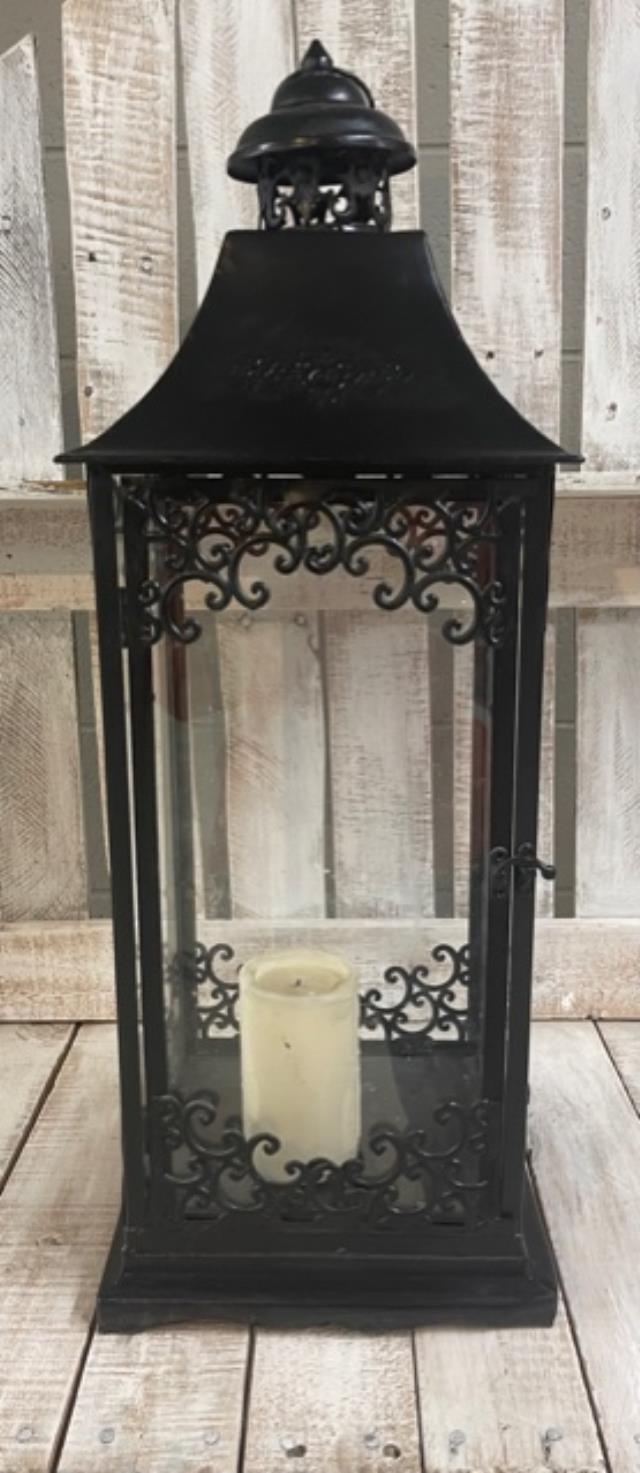 Rental store for LANTERN, BLACK METAL 21 X 8 in Kingsport TN