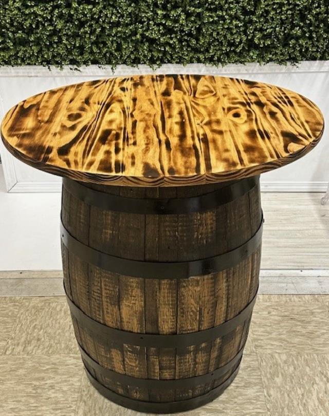 Rental store for WHISKEY BARREL ROUND 36 TABLE in Kingsport TN